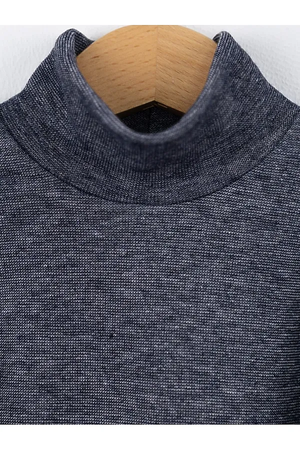 Водолазка BABY BOOM, синий джинс - фото 2