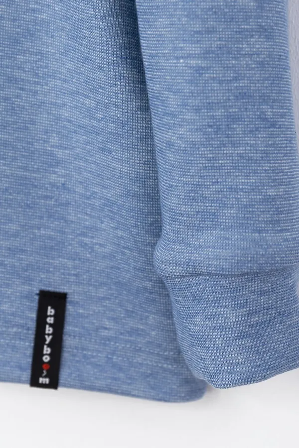 Водолазка BABY BOOM, голубой джинс - фото 2