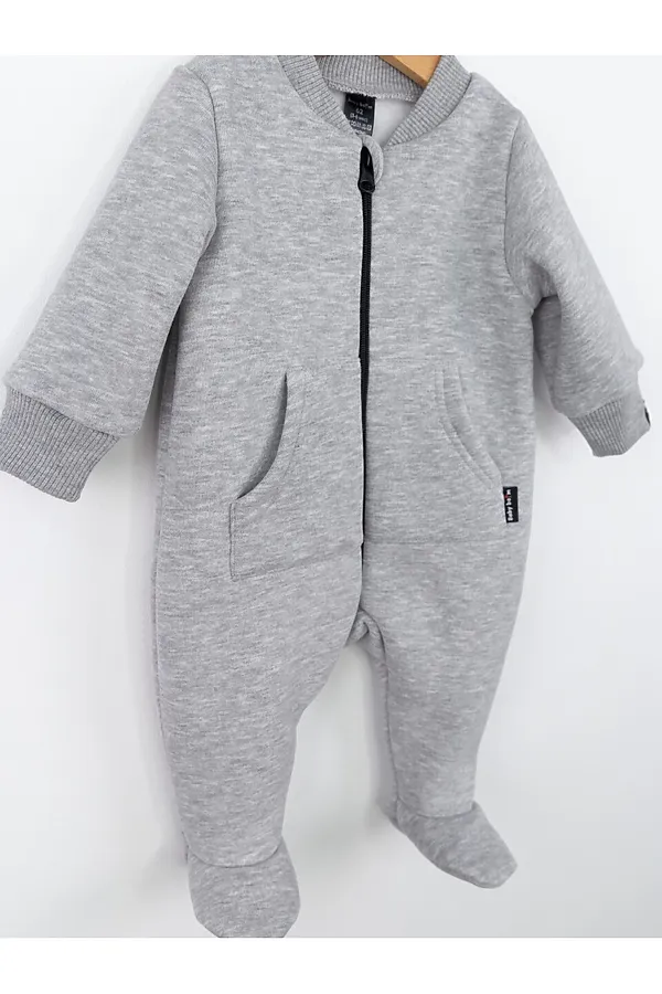 Комбинезон BABY BOOM, серый меланж - фото 2