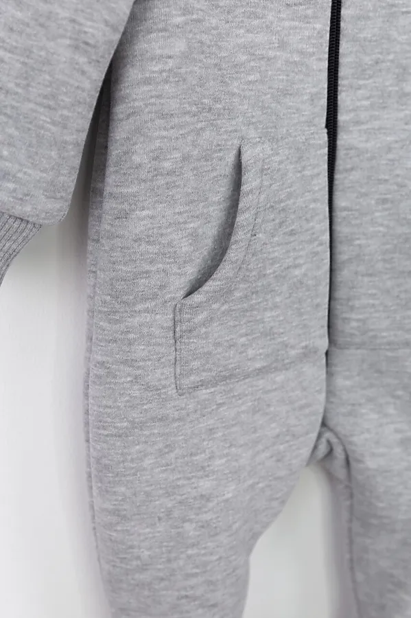 Комбинезон BABY BOOM, серый меланж - фото 2