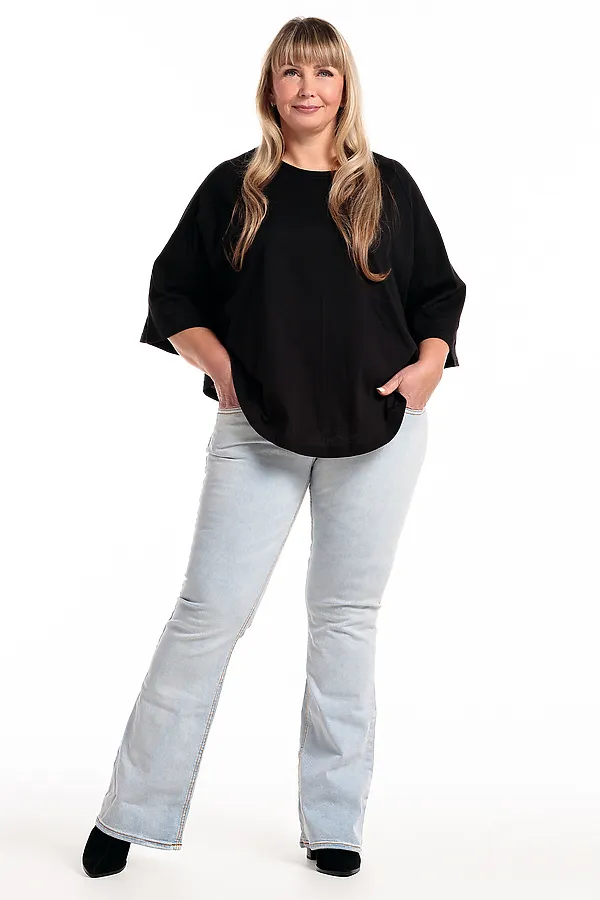 Пончо П1 НАТАЛИ, черный - фото 2