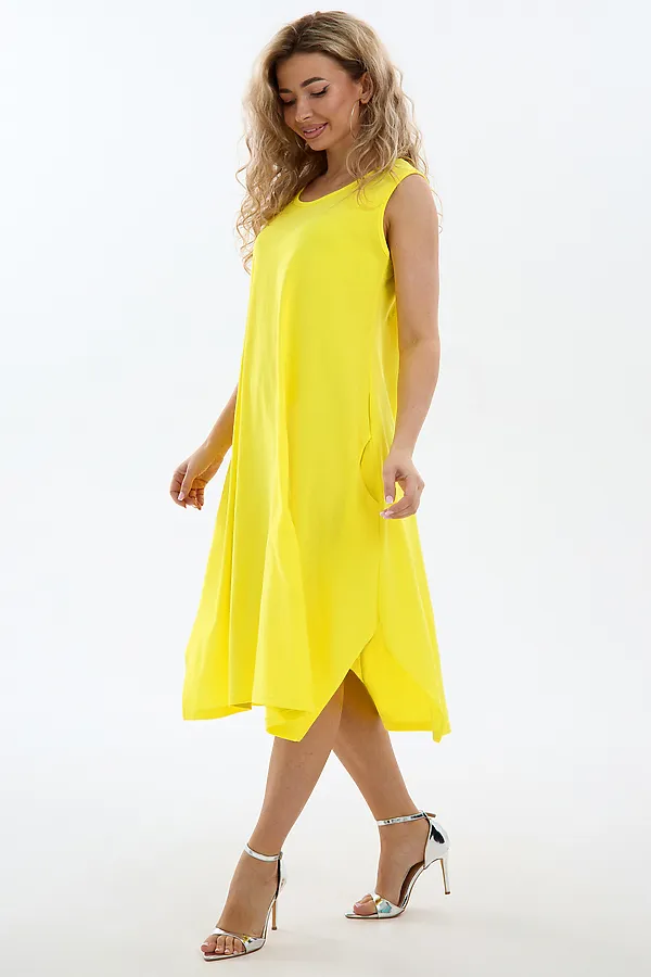 Сарафан С1 НАТАЛИ, желтый - фото 2