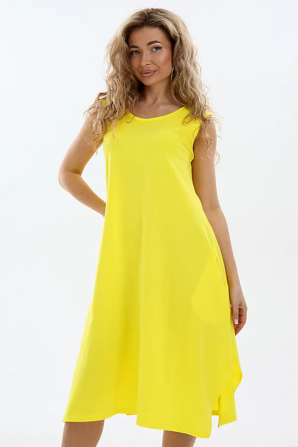 Сарафан С1 НАТАЛИ, желтый - фото 2