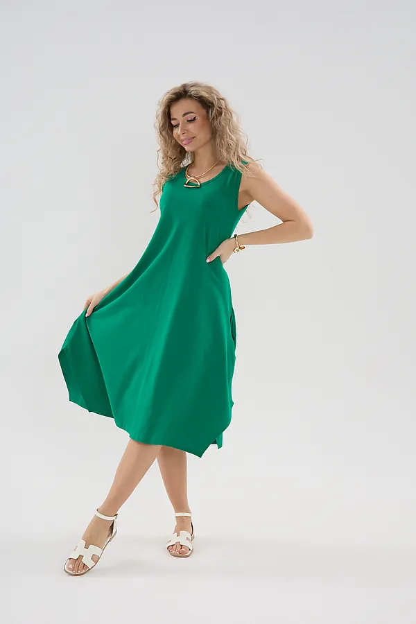Сарафан С1 НАТАЛИ, зеленый - фото 2