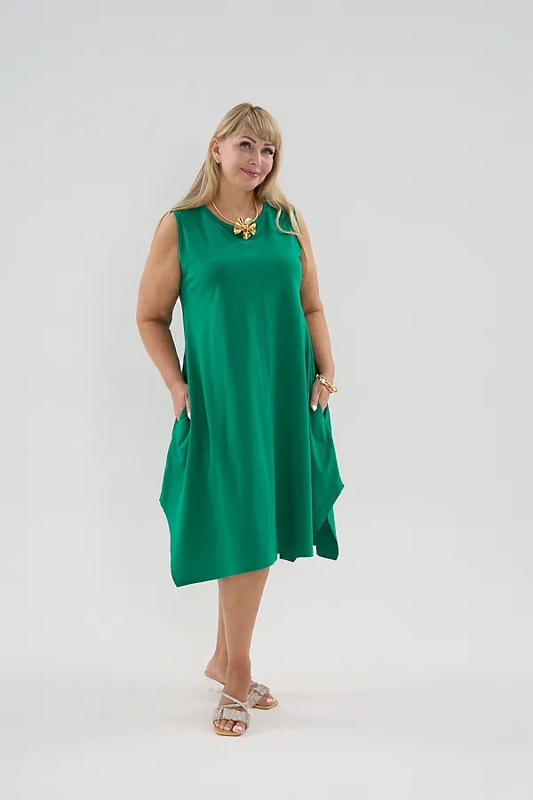 Сарафан С1 НАТАЛИ, зеленый - фото 2
