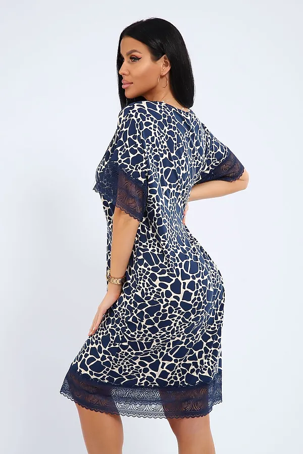 Сорочка СЖ-002 НАТАЛИ, синий - фото 2