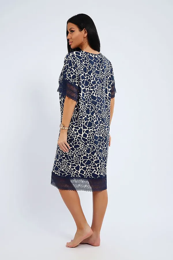 Сорочка СЖ-002 НАТАЛИ, синий - фото 2