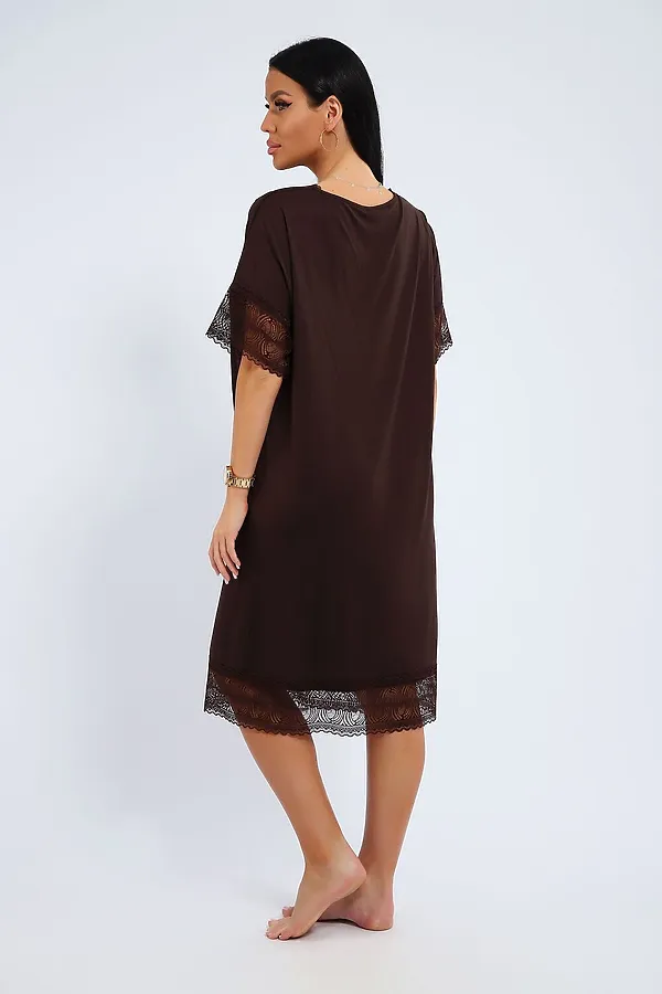 Сорочка СЖ-002 НАТАЛИ, шоколад - фото 2