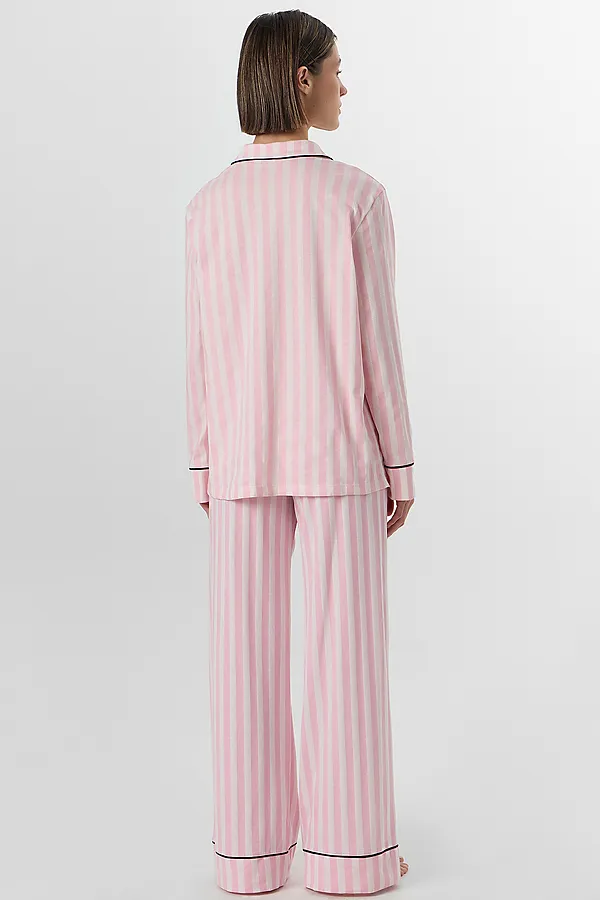 Пижама MARK FORMELLE, розовая полоска - фото 2