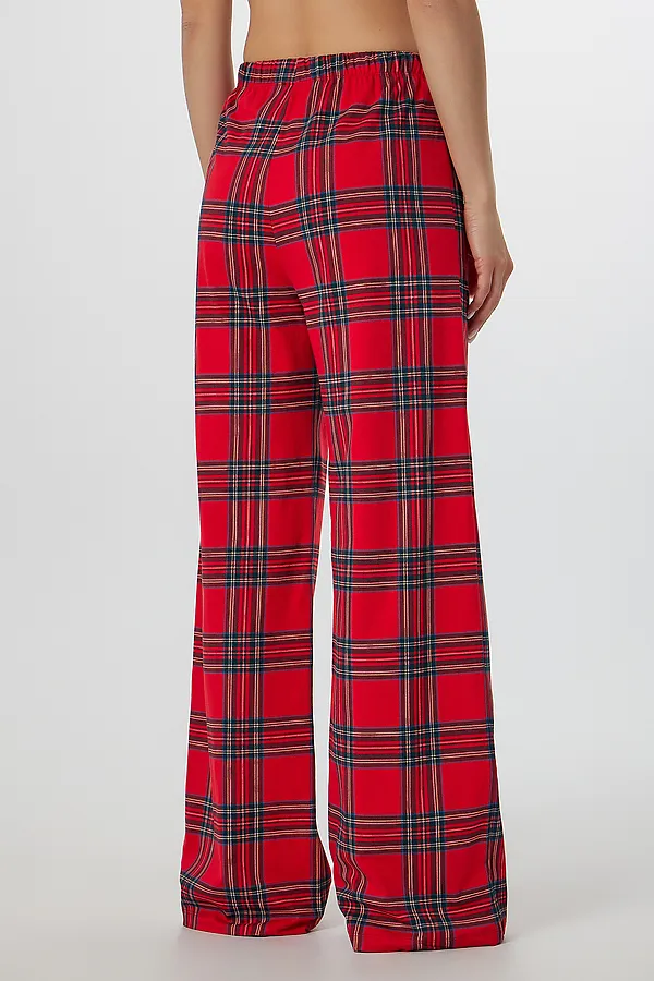 Пижама MARK FORMELLE, клетка на красном - фото 2