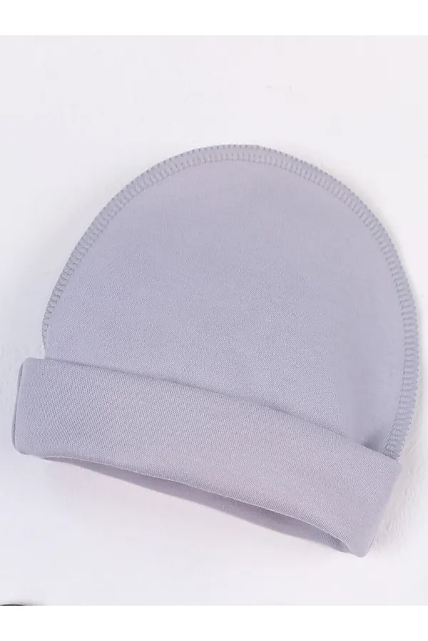 Комплект (Распашонка+Ползунки+Шапочка) BABY BOOM, светло-серый - фото 2