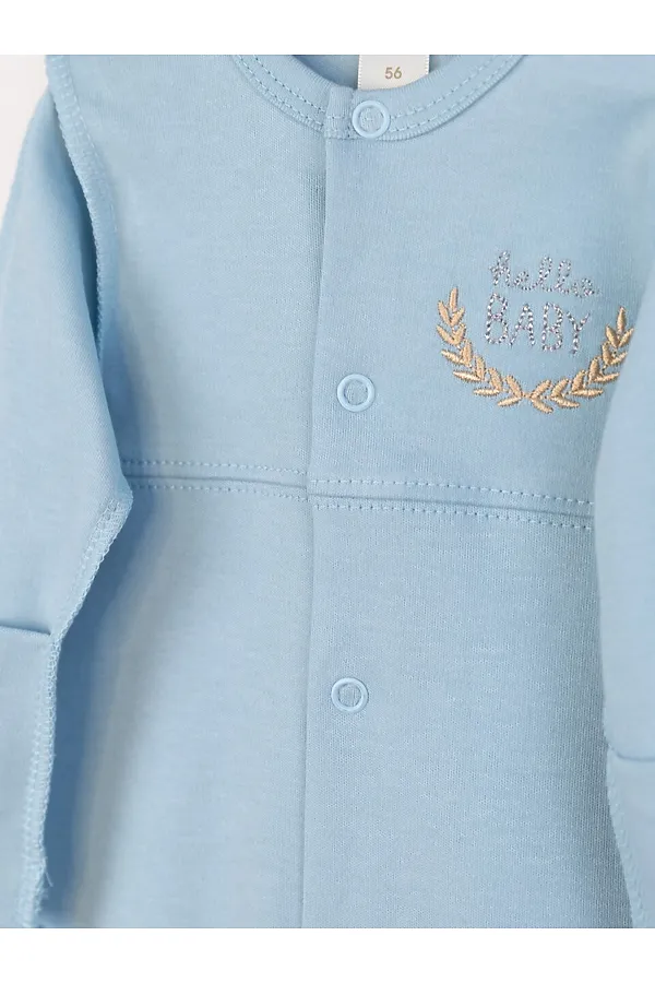 Комплект (Комбинезон+Шапочка) BABY BOOM, незабудка - фото 2