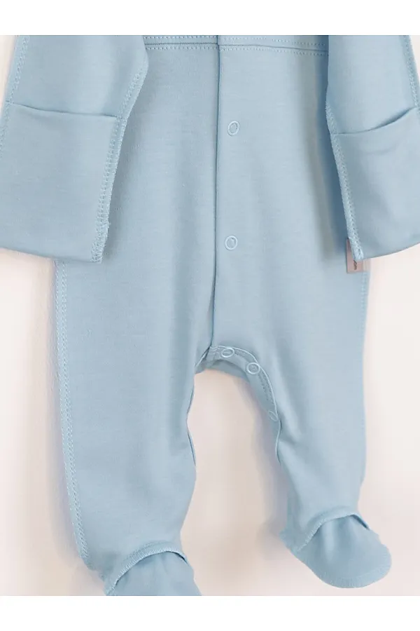 Комплект (Комбинезон+Шапочка) BABY BOOM, незабудка - фото 2