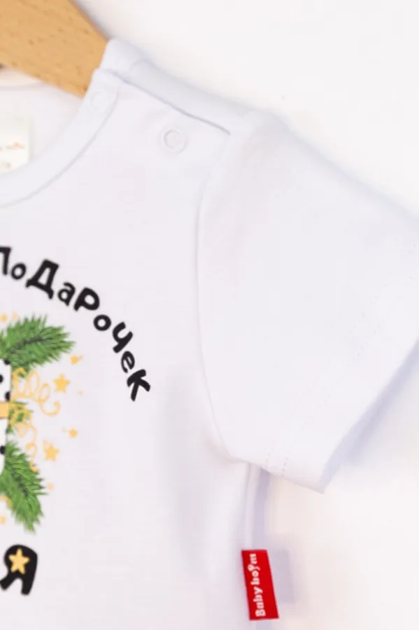 Платье BABY BOOM, белый+красный - фото 2