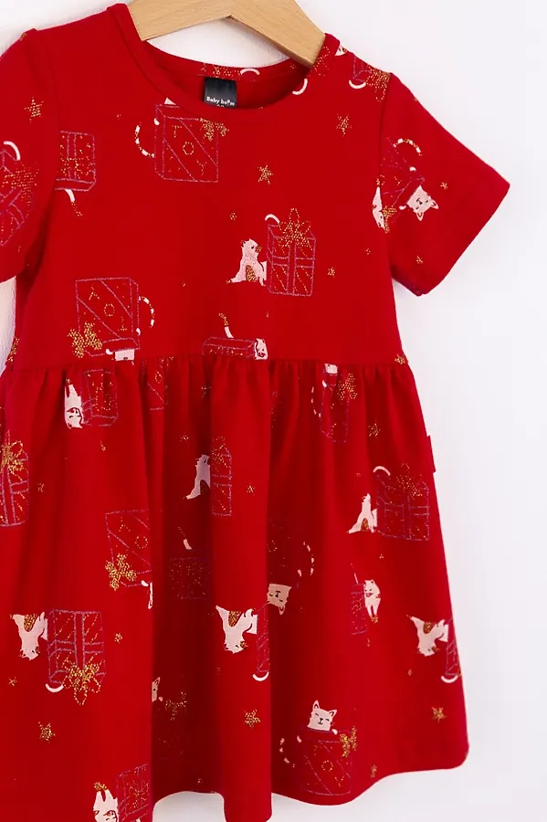 Платье BABY BOOM, котики подарки - фото 2