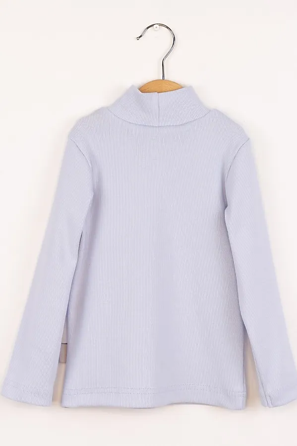 Лонгслив BABY BOOM, бледно-голубой - фото 2