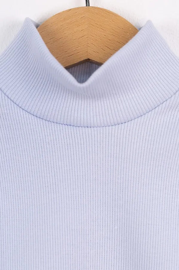 Лонгслив BABY BOOM, бледно-голубой - фото 2