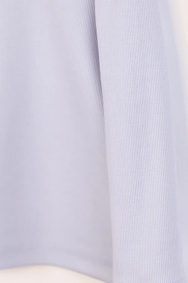 Лонгслив BABY BOOM, бледно-голубой - фото 2