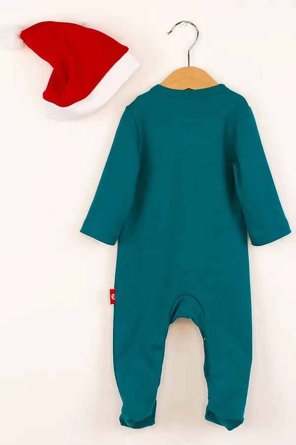 Комплект (Комбинезон+Шапочка) BABY BOOM, петроль - фото 2