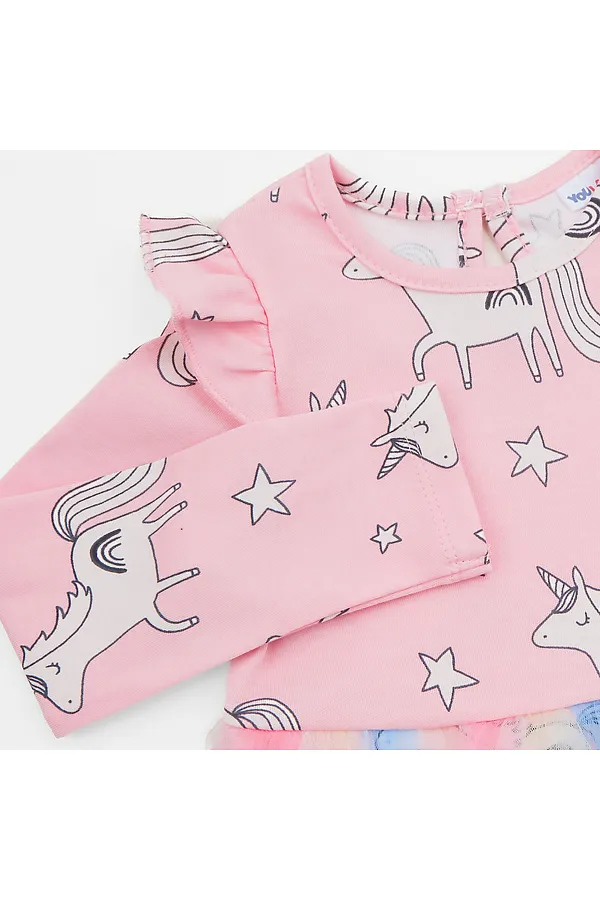 Платье YOULALA, розовый - фото 2