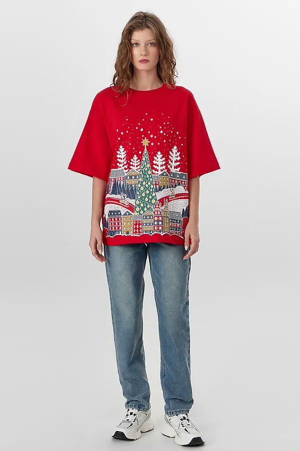 Футболка MARK FORMELLE, годжи +печать1 - фото 2