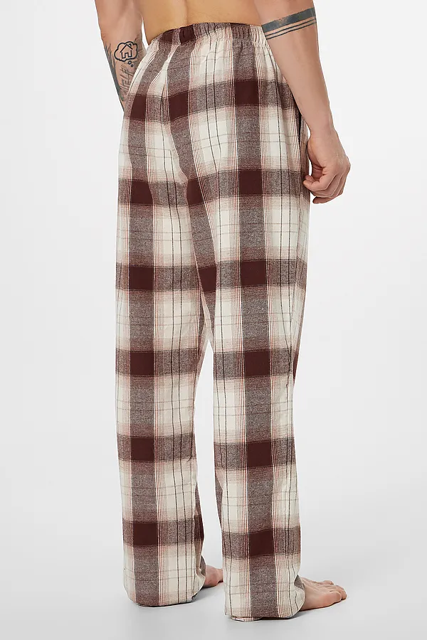 Брюки MARK FORMELLE, черная клетка на св.молочном - фото 2