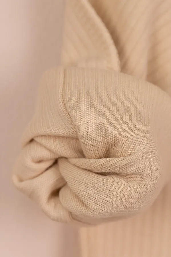 Комплект (Распашонка+Ползунки+Шапочка) BABY BOOM, шампань - фото 2