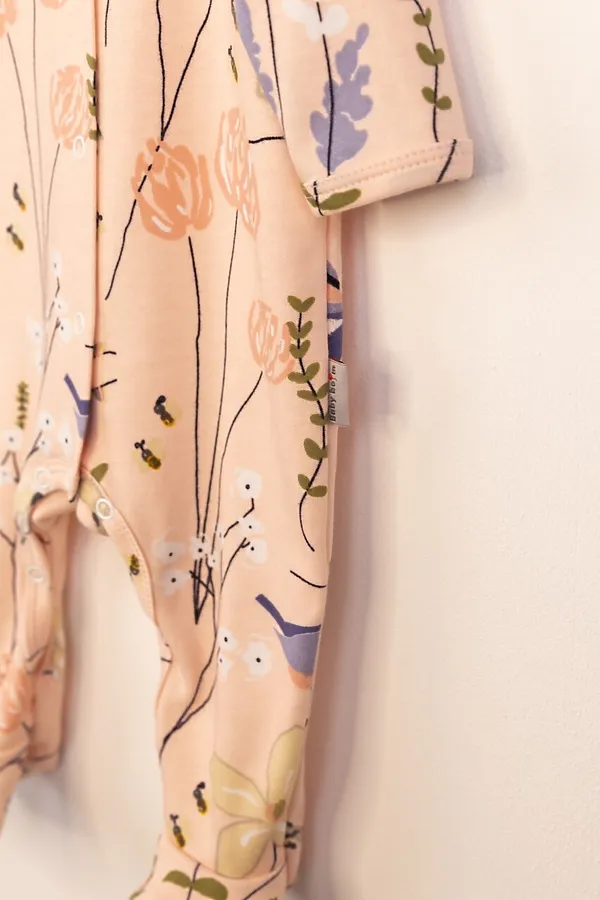 Комбинезон BABY BOOM, птички на розовом - фото 2