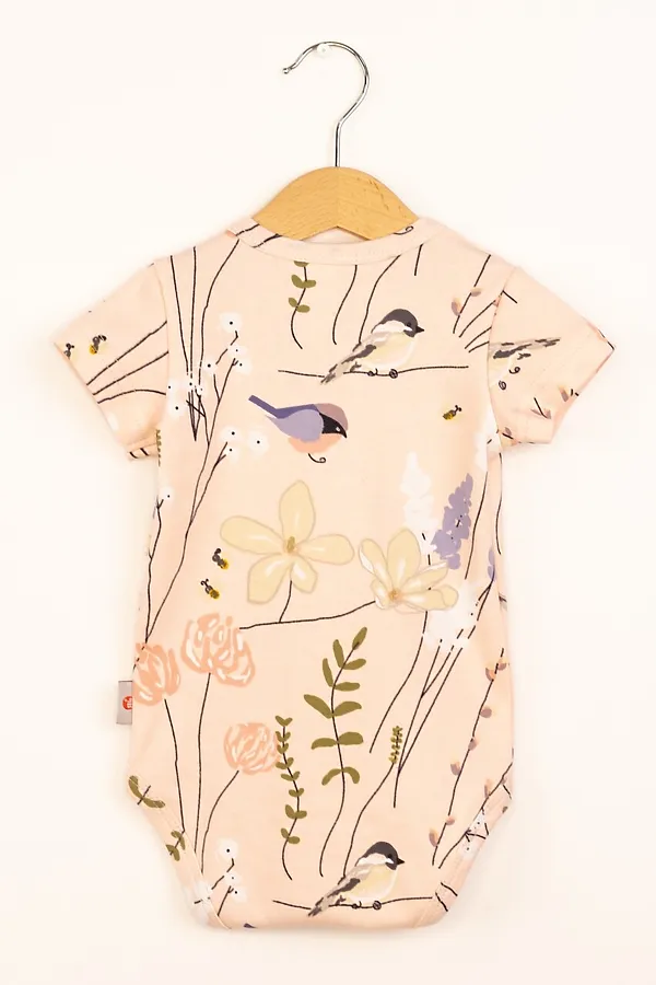 Боди BABY BOOM, птички на розовом - фото 2