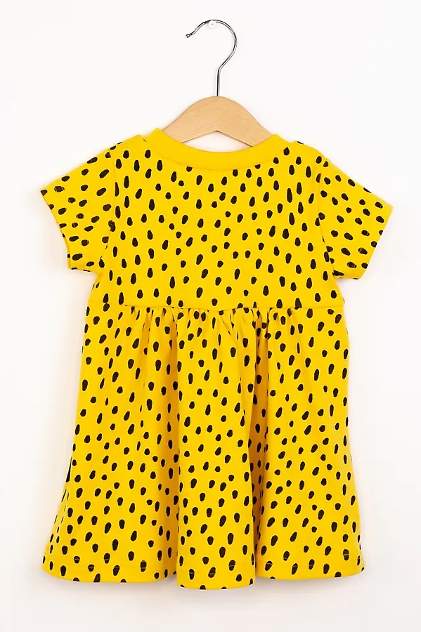 Платье BABY BOOM, гепард на мимозе - фото 2