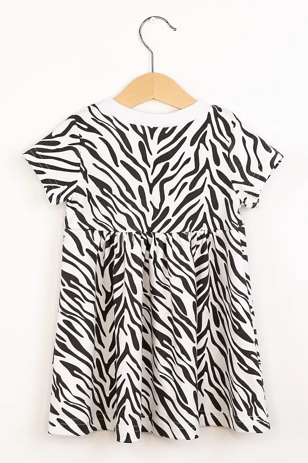 Платье BABY BOOM, тигр на белом - фото 2