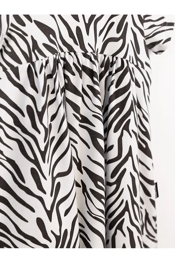 Платье BABY BOOM, тигр на белом - фото 2