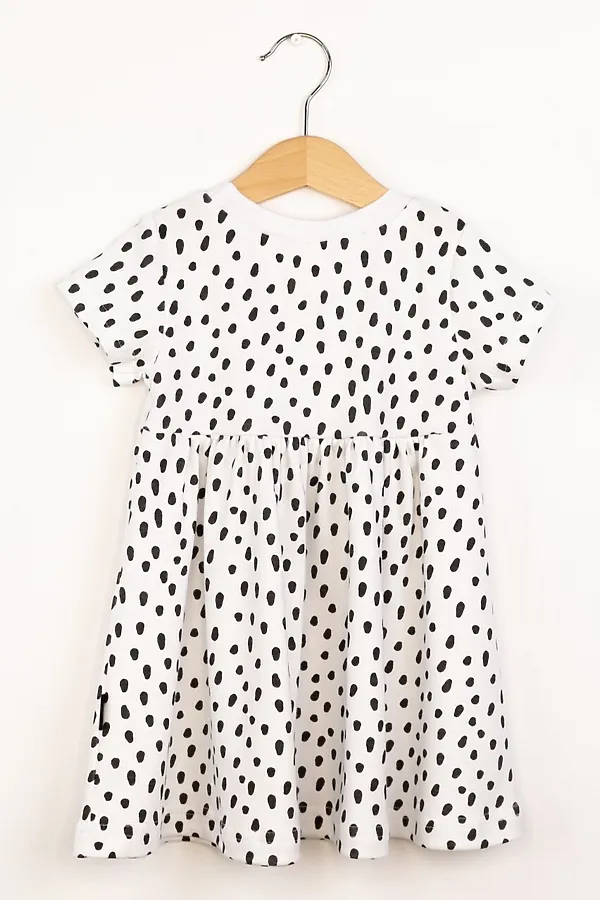 Платье BABY BOOM, гепард на белом - фото 2