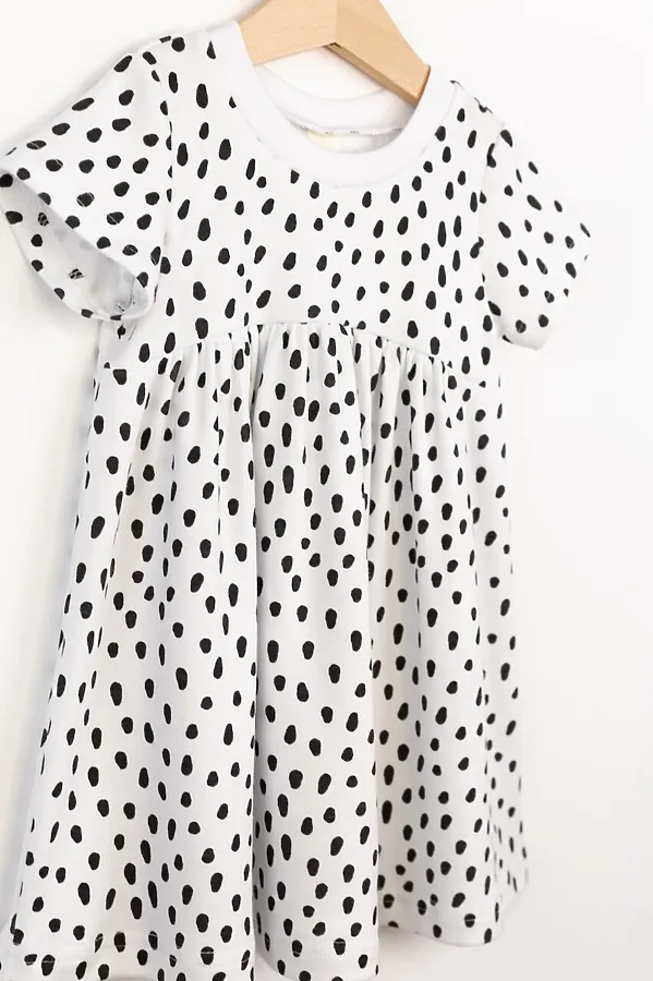 Платье BABY BOOM, гепард на белом - фото 2