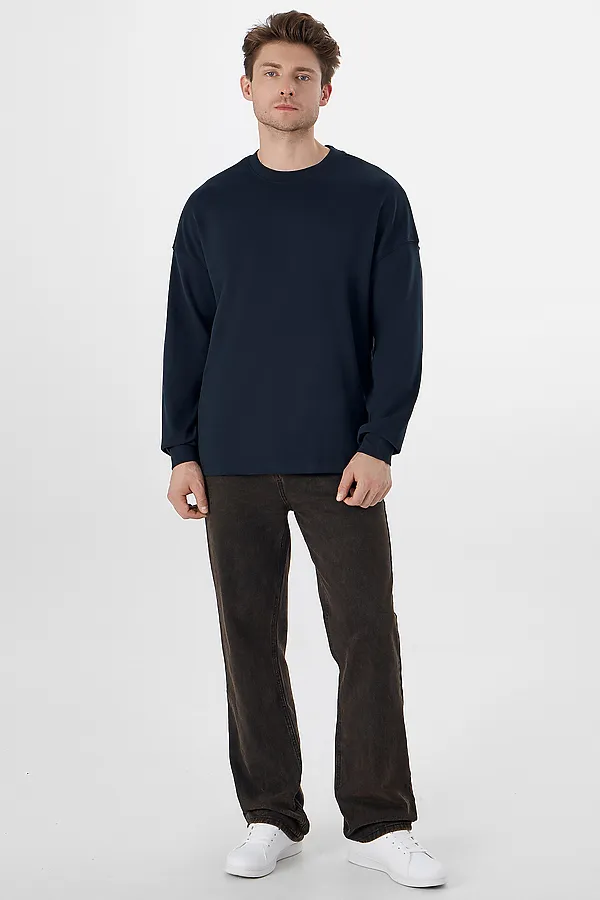 Свитшот MARK FORMELLE, неви - фото 2