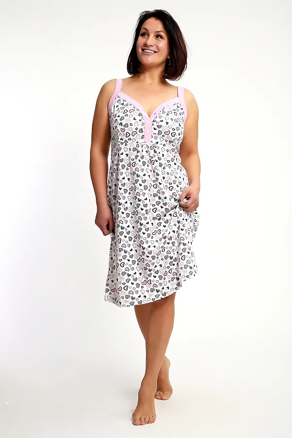 Сорочка 88128 НАТАЛИ, сердечки - фото 2