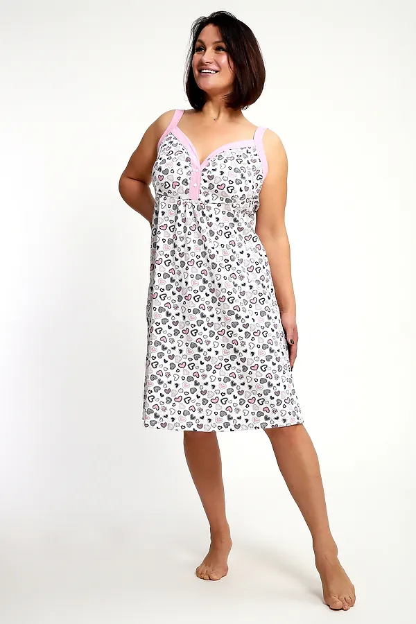 Сорочка 88128 НАТАЛИ, сердечки - фото 2