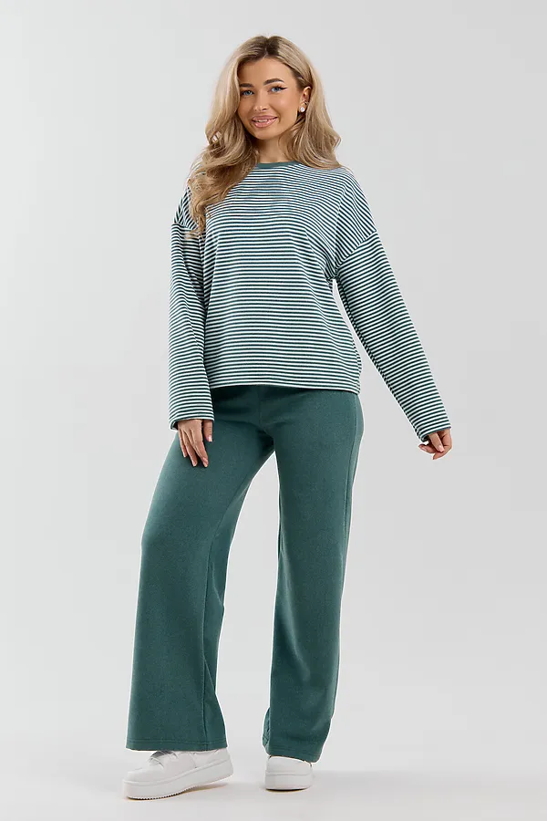 Костюм с брюками 53014 НАТАЛИ, изумруд - фото 2