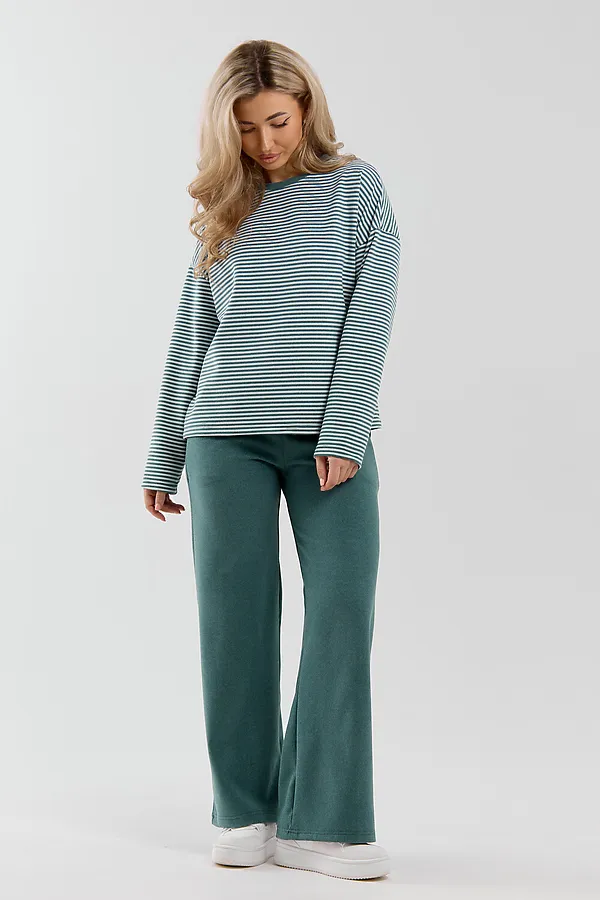 Костюм с брюками 53014 НАТАЛИ, изумруд - фото 2