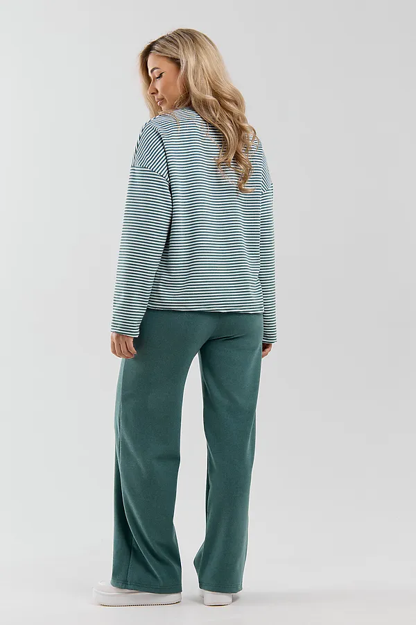 Костюм с брюками 53014 НАТАЛИ, изумруд - фото 2