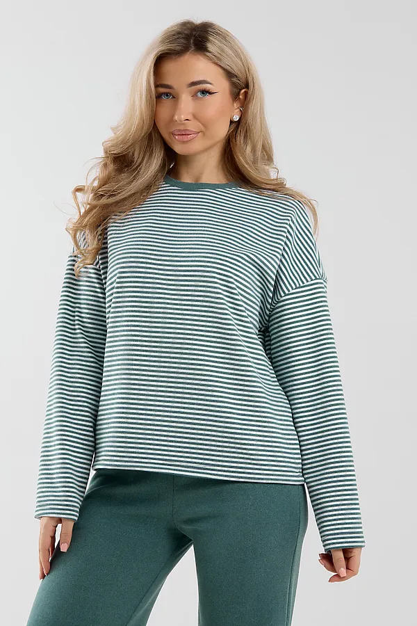 Костюм с брюками 53014 НАТАЛИ, изумруд - фото 2