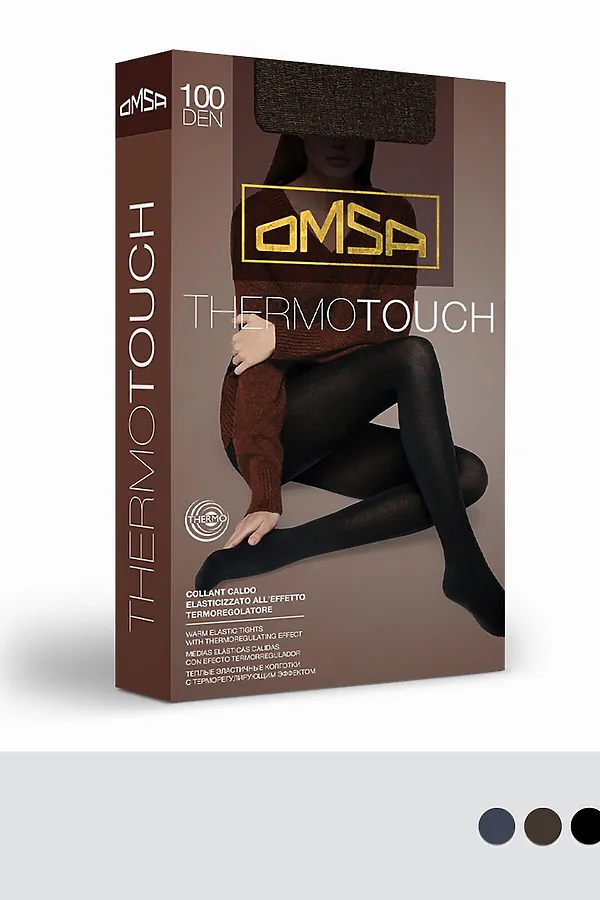 Колготки OMSA, nero (черный) - фото 2