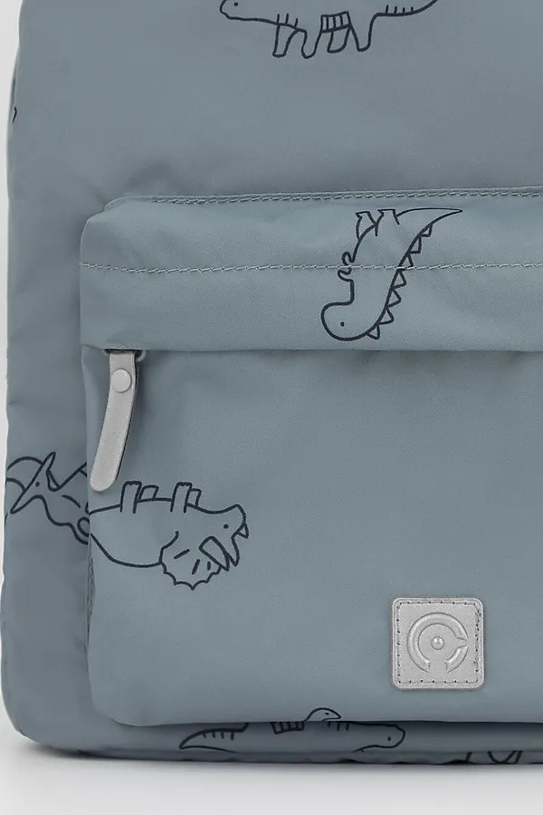 Рюкзак CROCKID, пыльно-бирюзовый, мини дино - фото 2