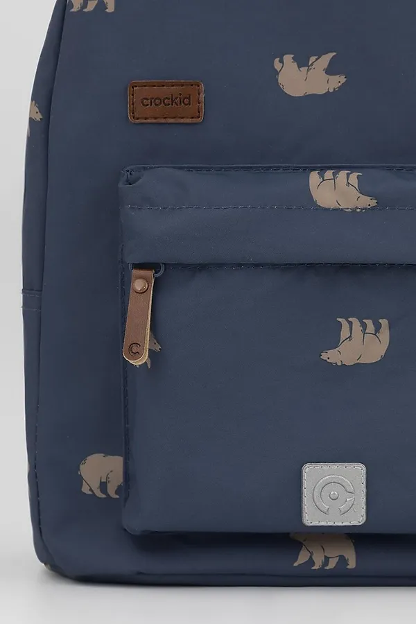 Рюкзак CROCKID, темно-синий, медведи - фото 2