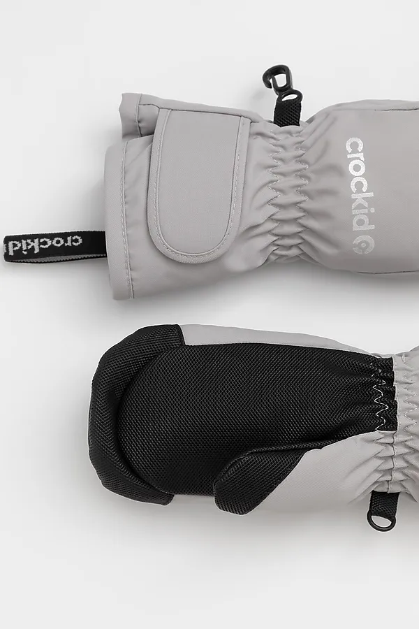 Рукавицы CROCKID, светло-серый - фото 2