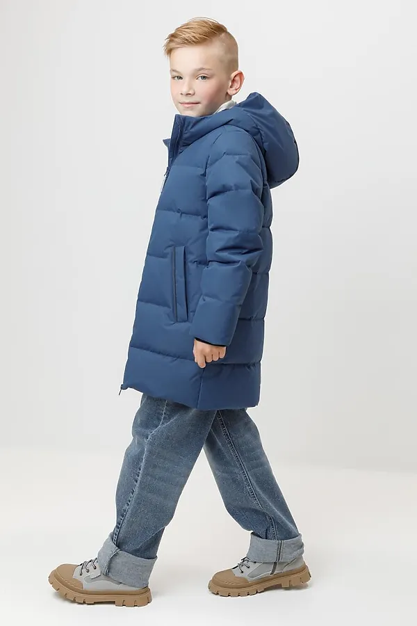 Пальто CROCKID, темно-синий - фото 2