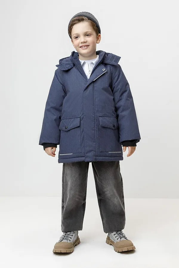 Куртка CROCKID, синий, твид - фото 2