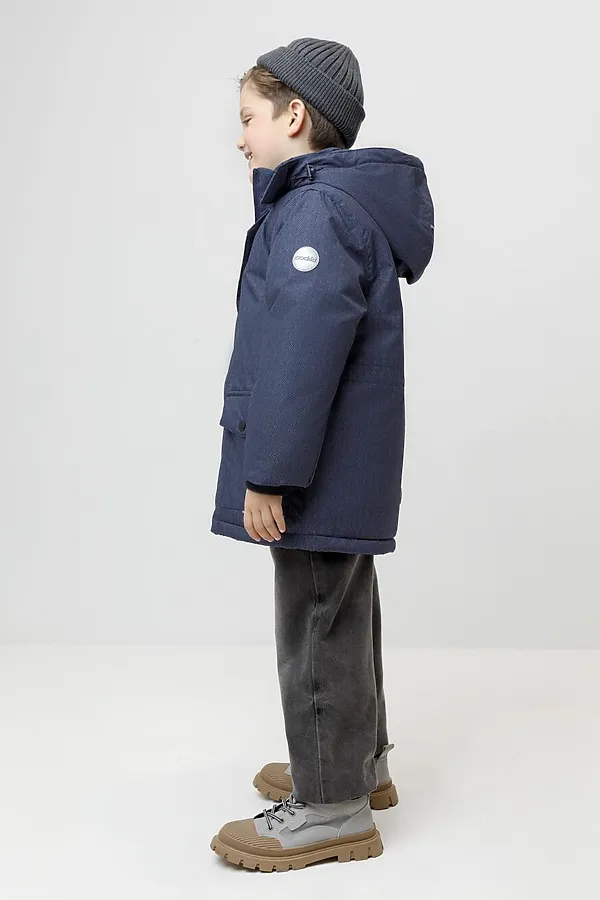 Куртка CROCKID, синий, твид - фото 2