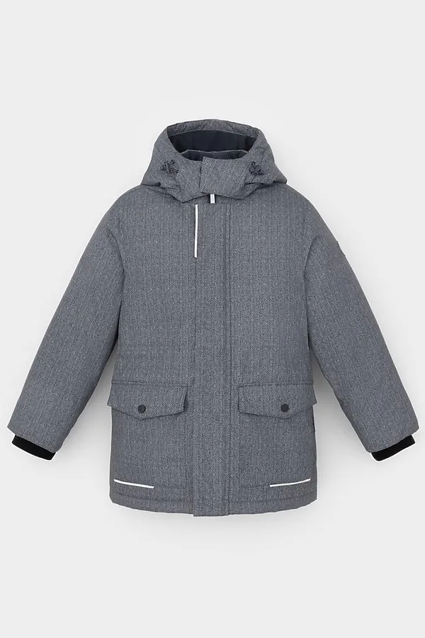 Куртка CROCKID, серый, твид - фото 2