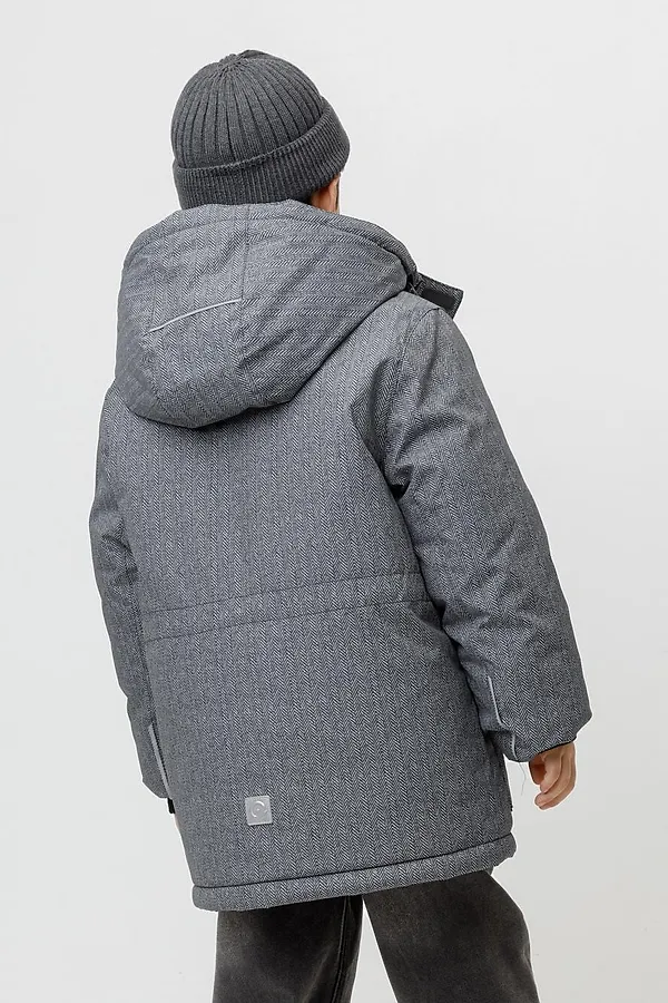 Куртка CROCKID, серый, твид - фото 2